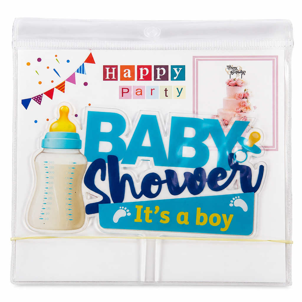 Baby Shower Boy Decoration Kit – It’s a Boy Birthday & Baby Shower Decoration Set