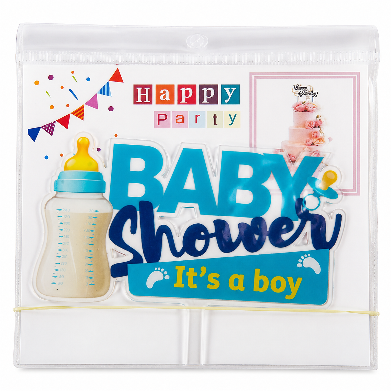 Baby Shower Boy Decoration Kit – It’s a Boy Birthday & Baby Shower Decoration Set