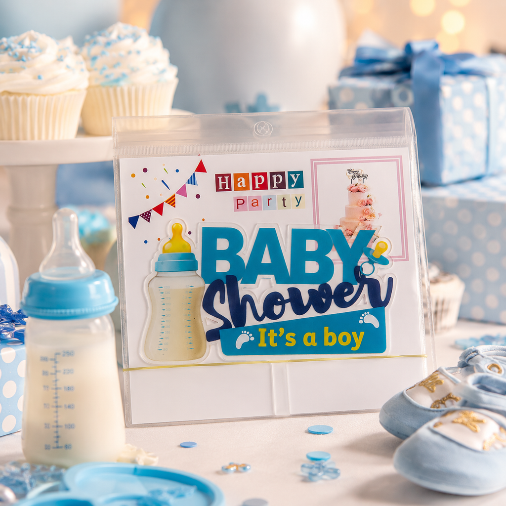 Baby Shower Boy Decoration Kit – It’s a Boy Birthday & Baby Shower Decoration Set