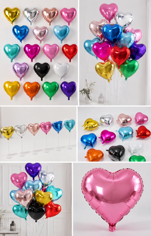 Heart Foil Balloons