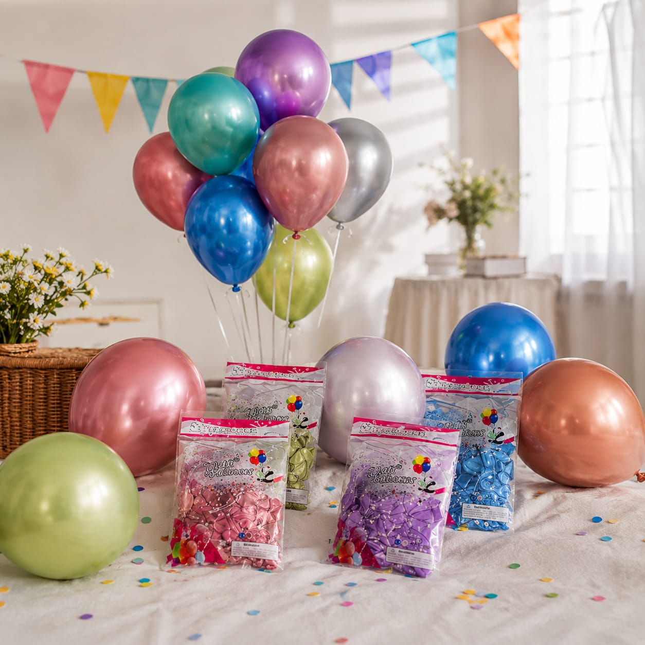 Metallic Balloons – Premium Party Balloons | Multiple Colors