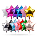 Star Shape Foil Balloons – Metallic Star Balloons for Party Decoration