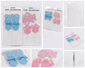 Baby Girl & Baby Boy Cake Topper Set