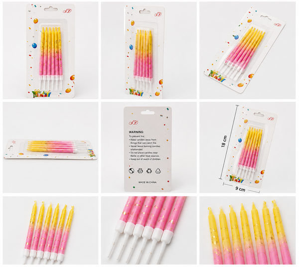 Rainbow Candle