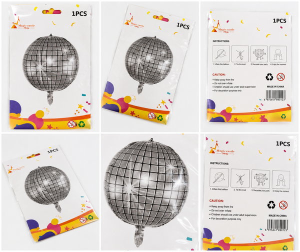 Disco Ball Foil Balloon