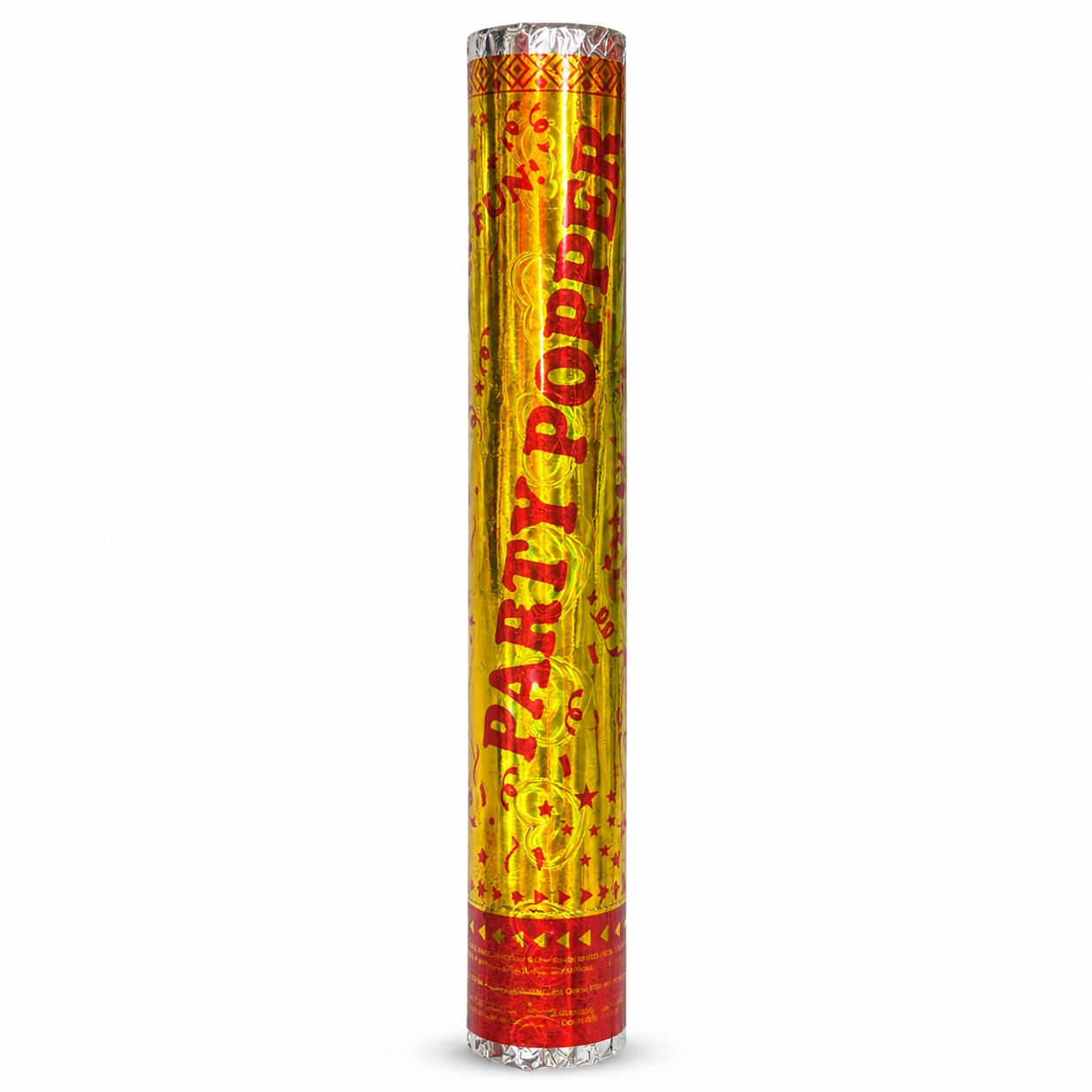 Golden Party Popper Confetti Cannon – Metallic Celebration Popper