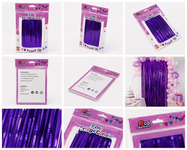 Foil Fringe Curtain