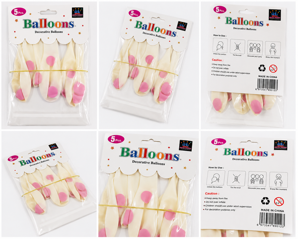 Decorative Latex Balloon Set.